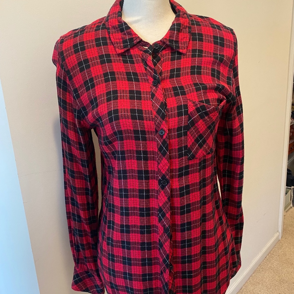 Rails Flannel Shirt, Sz Sm